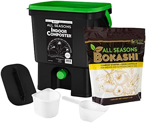 All Seasons 4.4 Gal Organko Compost Kit with 2 lb Bokashi