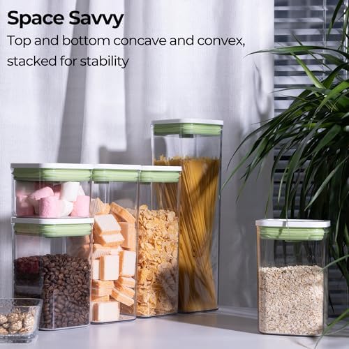 linoroso Pop Airtight Food Storage Containers with Date Recording