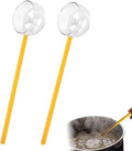 2 Pack 9.65" Heat Glass Ladle, High Temperature Borosilicate Glass Mixing by Unknown