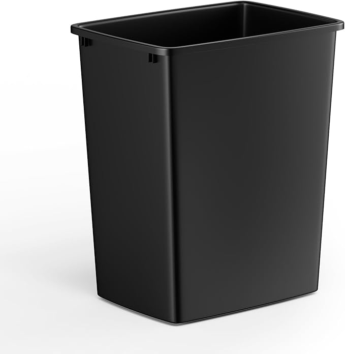 ROOMTEC 35QT Kitchen Trash Can, Sturdy and Lightweight Slim Trash Can, Trash by ROOMTEC