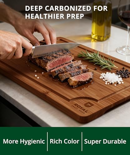 ROYAL CRAFT WOOD Wooden Cutting Boards for Kitchen Appliances - Non