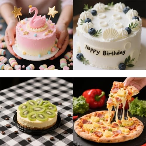 214PCS Round Cake Pan Sets for Baking Cake Decorating Supplies: 4
