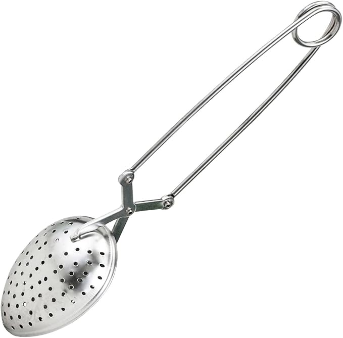 HIC Kitchen Snap Spoon Tea Infuser, 18/8 Stainless Steel, by HIC