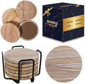 Sandstone Water Absorbent Hand Crafted Round Coasters for Drinks