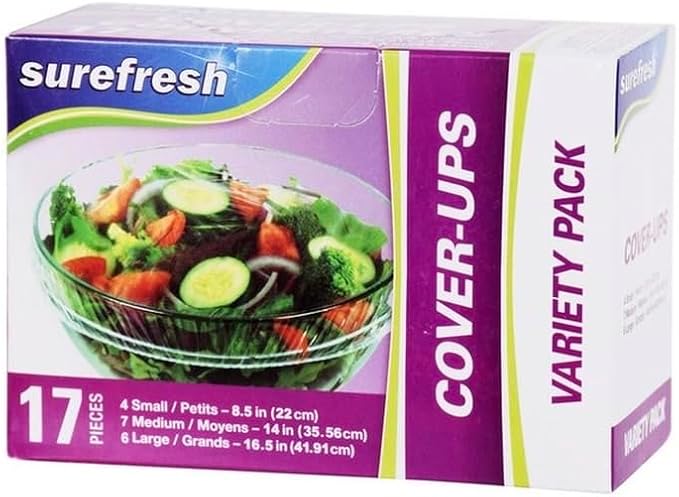 Reusable Stretch to Fit Food Covers, Variety Pack Cover-ups - Image 8