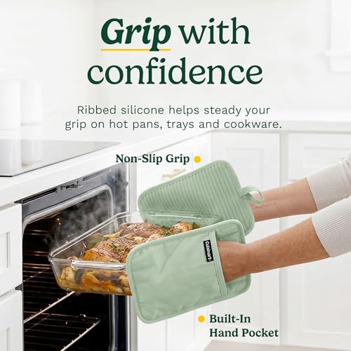 Cuisinart Silicone Pot Holders, Set of 2, 7" x 9"