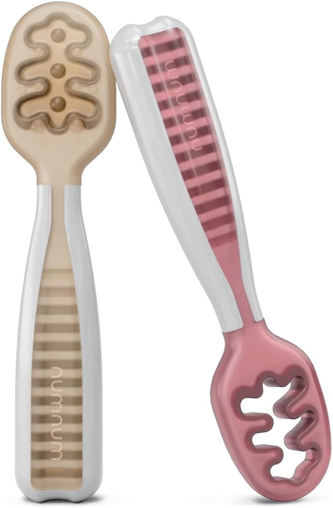 NumNum Baby Spoons Set, Baby Essentials Pre-Spoon GOOtensils by NumNum