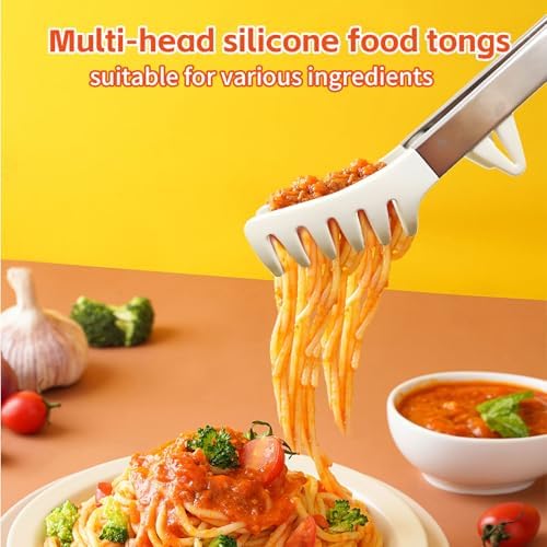 Kitchen Tongs,Set Of 3 Tongs with Silicone Tip for Cooking 9/12 Inch