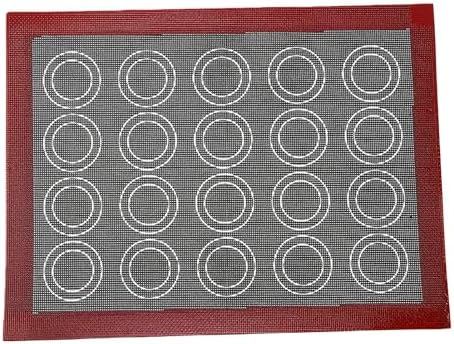 Diyeeni Macaron Silicone Baking Mat, Nonstick Double Sided