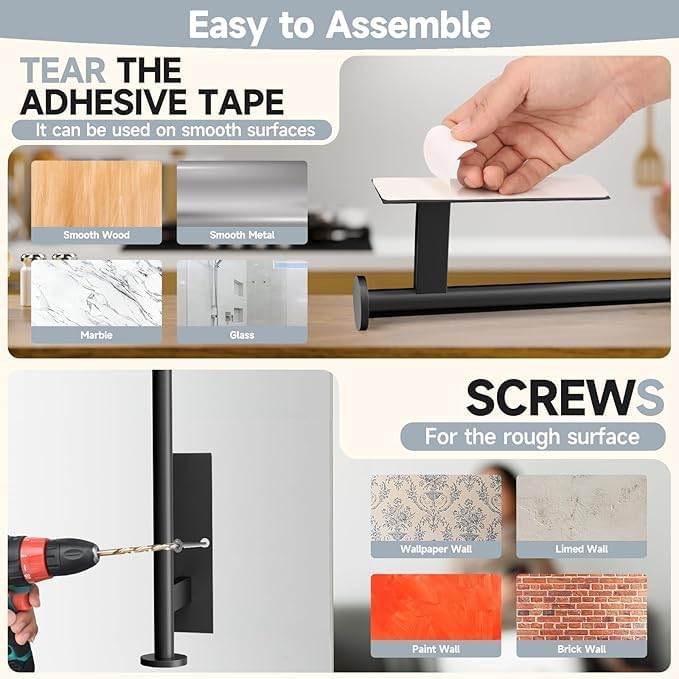 Paper Towel Holder Wall Mount - Image 4