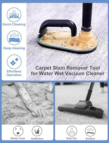 Nekuma Handheld Sub Surface Carpet Extractor Cleaner Stain Remover