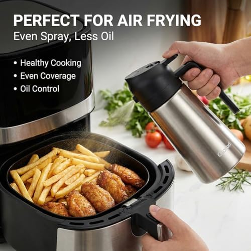 16oz 2-in-1 Olive Oil Sprayer and Dispenser