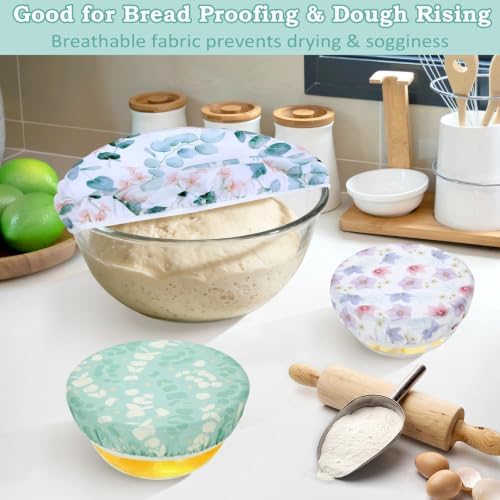5-Piece Reusable Beeswax Bowl Covers