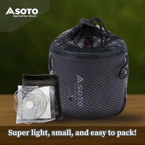 SOTO Backpacking Stove Set with Pour Over Dripper and Camping Pot