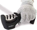 4-in-1 Kitchen Knife Accessories: 3-Stage Knife Sharpener Helps