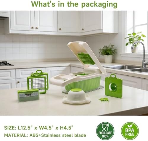 14-in-1 Vegetable Chopper with Container