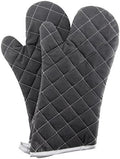 ARCLIBER Oven Mitts Heat Fire Resistant Oven Mitts 425 ° F, Quilted Terry Cloth by ARCLIBER