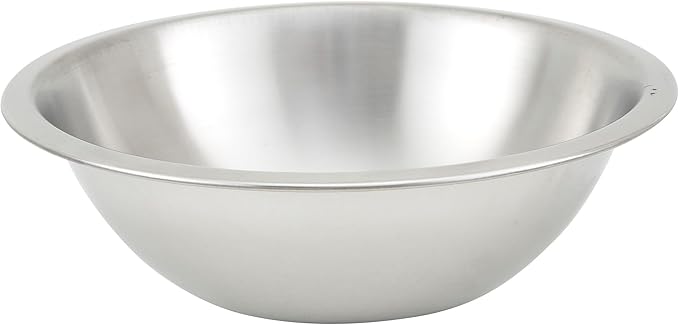 Winco 1.5 Quart Heavy-Duty Stainless Steel Mixing Bowl by Fonteme