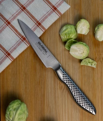 Global Stainless Steel 3-Piece Knife Set