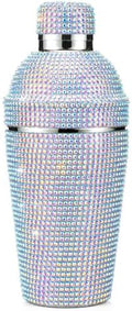 Meanplan 25 oz Diamond Cocktail Drink Shaker Rhinestone Martini Shaker