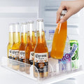 Stackable Soda Can Organizer for Refrigerator, Automatic Drink