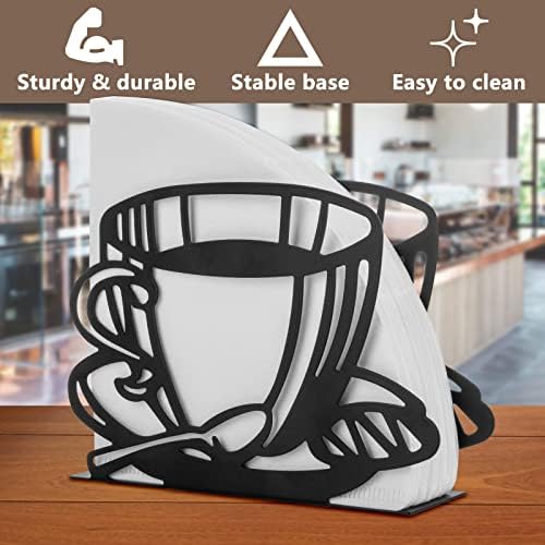 Metal Coffee Filter Stand - Holder & Rack for Coffee Filters, Paper