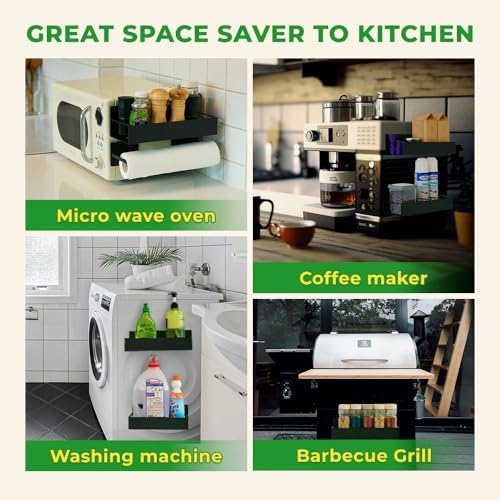 Magnetic Spice Rack Set for Refrigerator