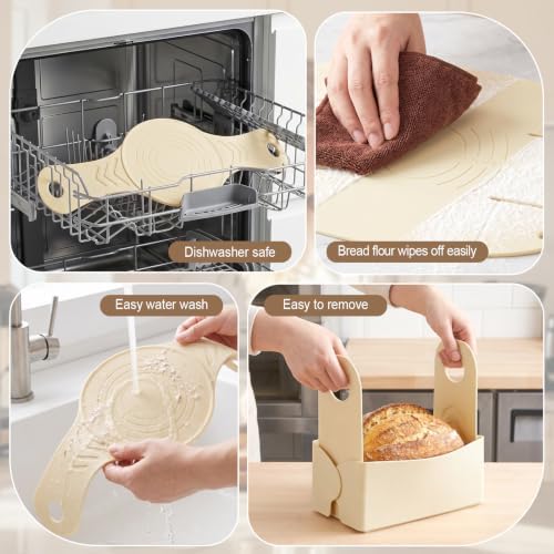 PHILORN Silicone Bread Sling for Dutch Oven, 2-Piece