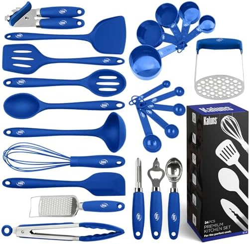 Kaluns 24-Piece Silicone Kitchen Utensil Set