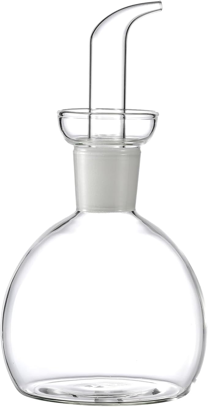 ELETON Cylindrical 28 oz Olive Oil Dispenser Bottle Glass - Image 6
