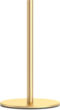 Gold Free-Standing Paper Towel Holder, Premium Stainless Steel Towel Holder by niffgaff