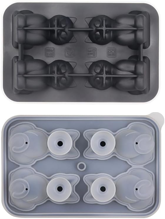 3D Cat Ice Cube Mold, Admaison Ice Cube Tray - Image 7