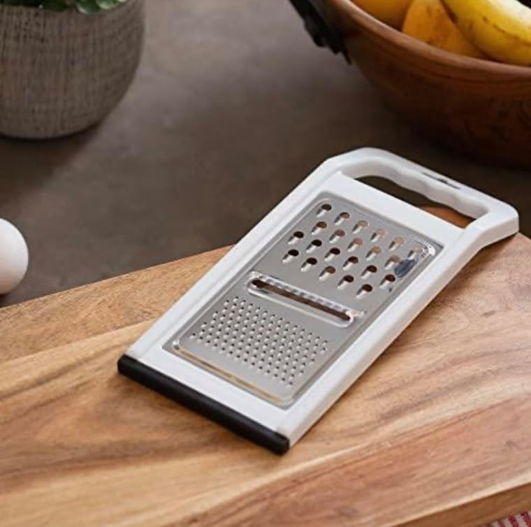 Rocky Mountain Goods Classic Flat Handheld Cheese Grater - Stainless