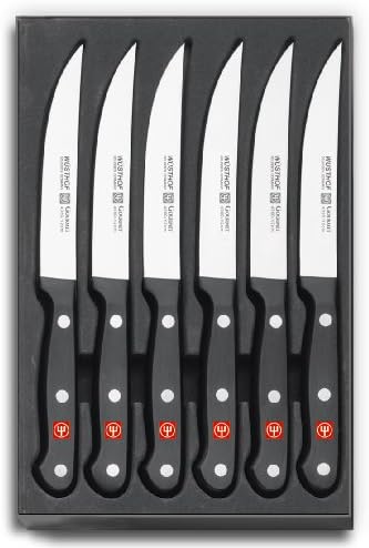 WÜSTHOF Gourmet Six Piece Steak Knife Set