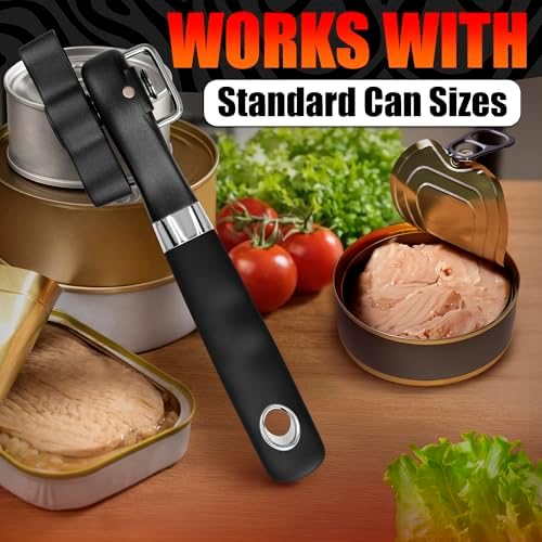 Can Opener Smooth Edge Side Cut - Stainless Steel Manual Can Opener