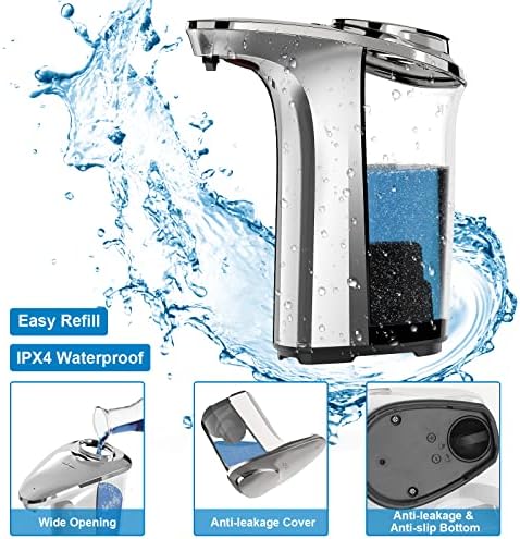 Automatic 17oz Touchless Liquid Dish Soap Dispenser