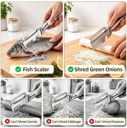 Aysoner Kitchen Multifunctional Vegetable Peeler: 3-in-1 Fast Food