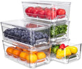 Pull-out Veggie Fridge Organizer Drawer, 5-Pack