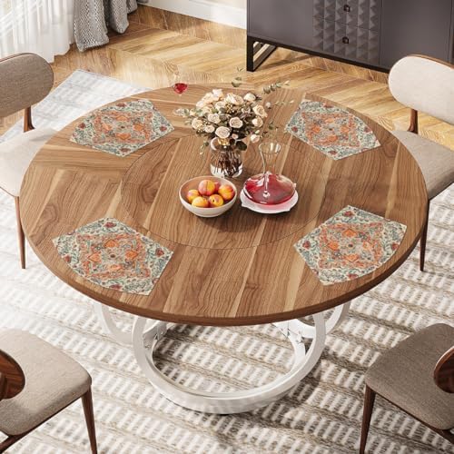 Artoid Mode Farmhouse Bohemian Wedge Shaped Placemats Set of 4