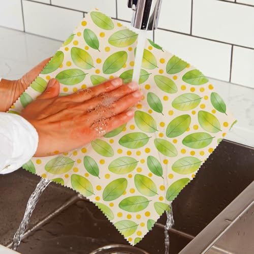 Reusable Beeswax Wraps, Peach Cherry, 9 Pack