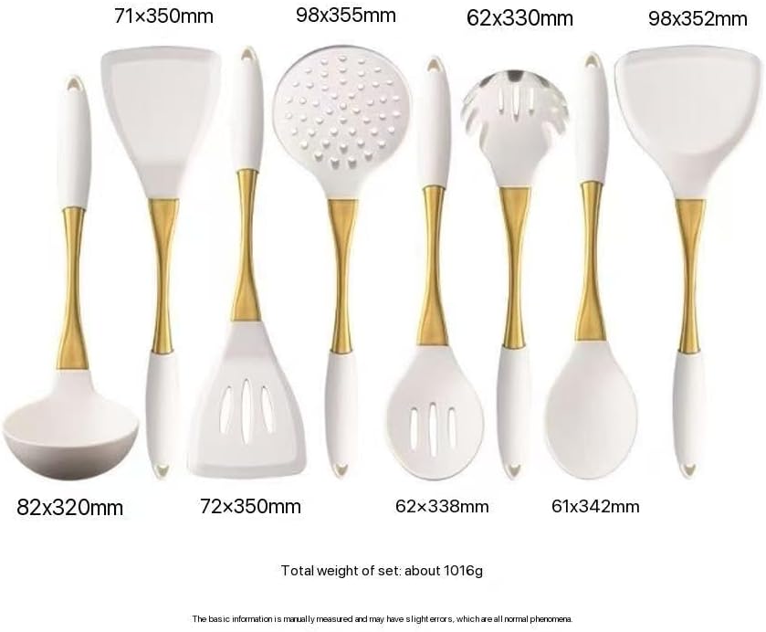 8-Piece Silicone Kitchen Utensil Set