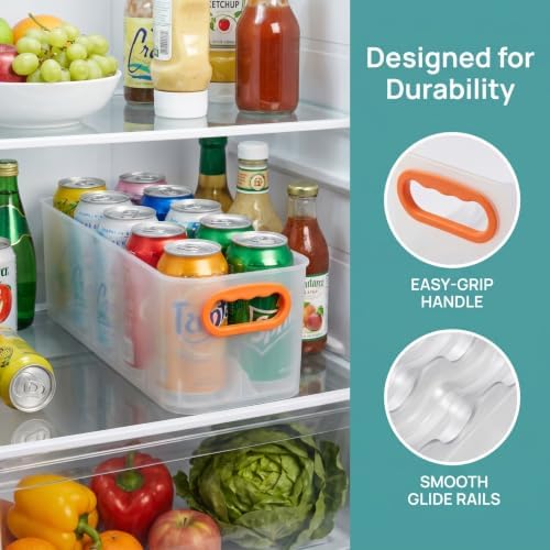 Veemoon 3-Piece Portable Soda Can Organizer for Refrigerator