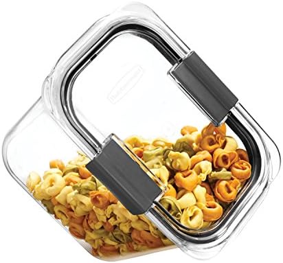 Rubbermaid Brilliance 12-Cup Airtight Food Storage Container, Perfect