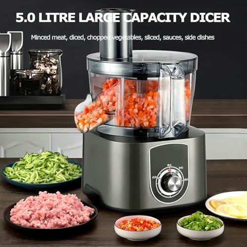 Electric Vegetable Ticer Chopper, Commercial Food Processor Profession
