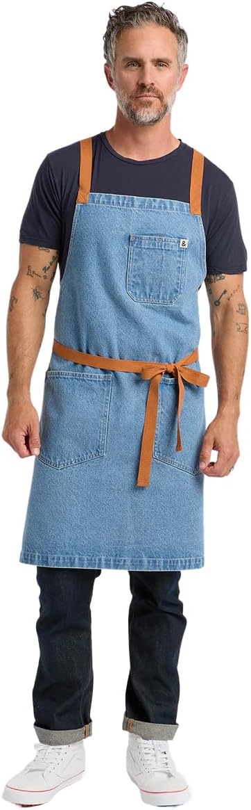 hedley & bennett Crossback Apron by hedleybennett