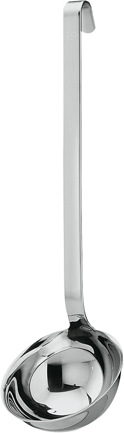 Rosle 10010 Stainless Steel Hooked Handle Ladle by Rosle