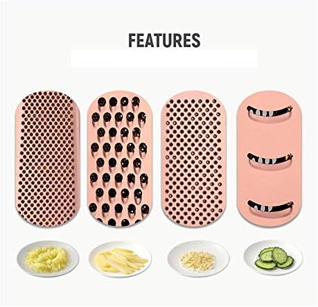 Rainbow Cookware 4 Sides Box Grater Slicer,Mingcheng Kitchenware