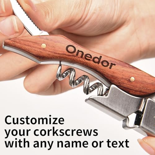 Wine Opener, Wine key, Corkscrew, Wine Bottle Opener w/Foil Cutter