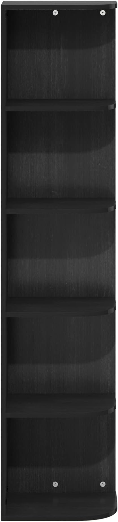 Furinno PASIR Book Shelf, 5-Tier Corner Bookshelf - Image 6