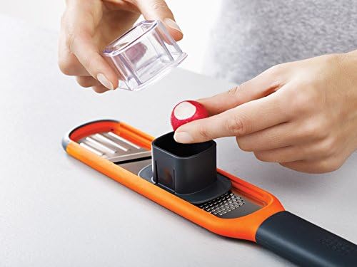 Joseph Joseph 2-in-1 Mini Grater & Slicer – Compact Kitchen Tool with